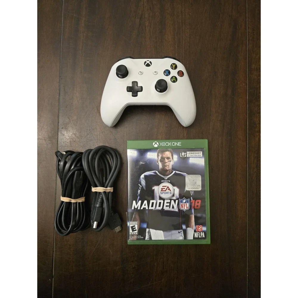 Microsoft Xbox One 500GB Console - Black, Wireless Controller, Game Bundle